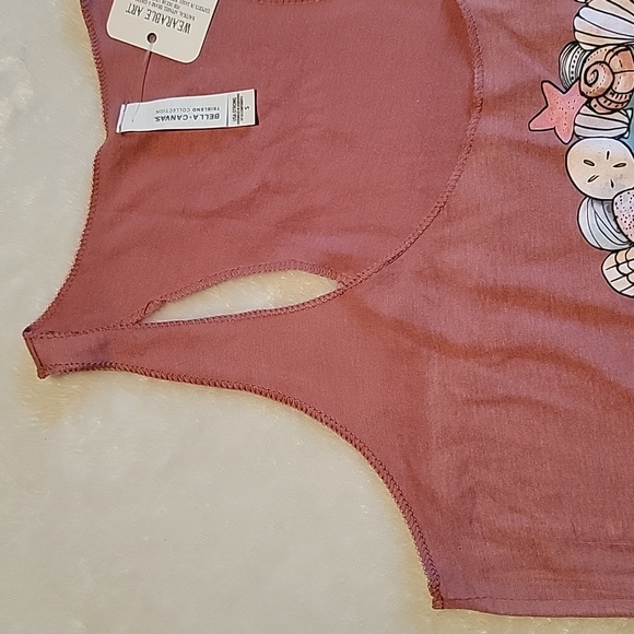 Mountains & Mermaids Racerback Tank Top - Picture 3 of 7